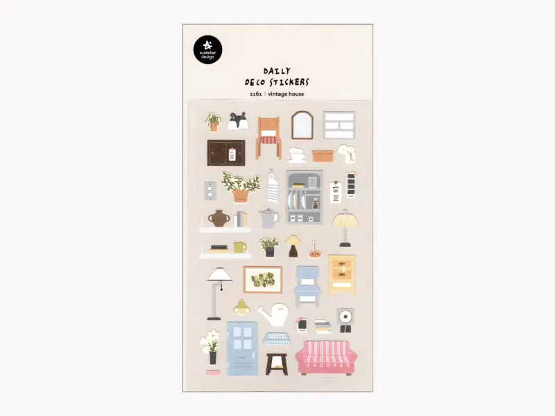 Suatelier Stickers 1161 - Vintage House