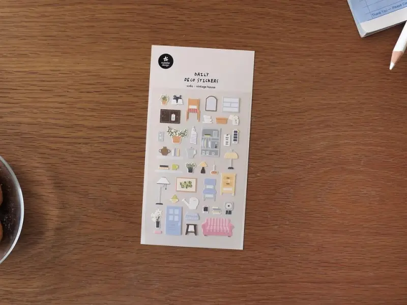 Suatelier Stickers 1161 - Vintage House