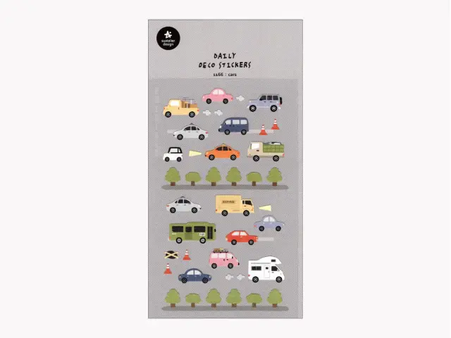 Suatelier Stickers 1166 - Cars