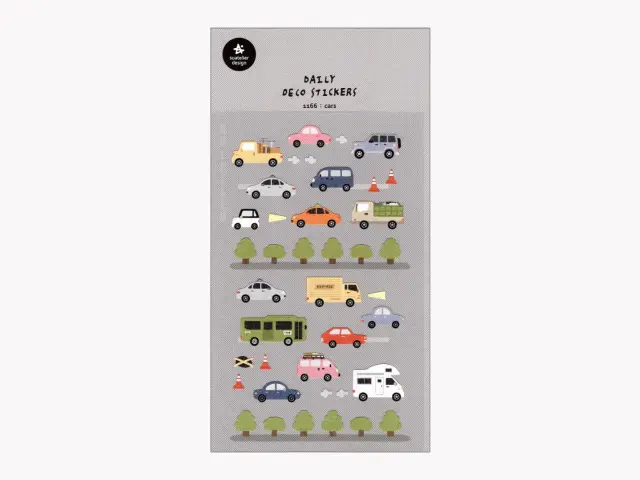 Suatelier Stickers 1166 - Cars