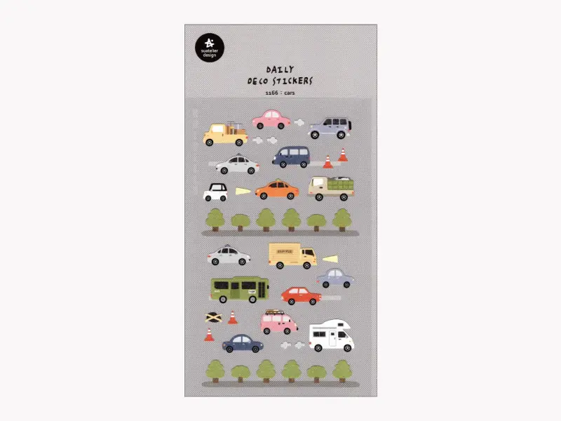 Suatelier Stickers 1166 - Cars