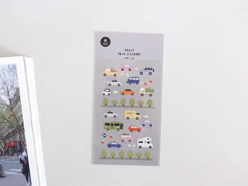 Suatelier Stickers 1166 - Cars