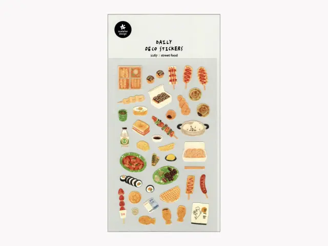 Suatelier Stickers 1167 - Street Food
