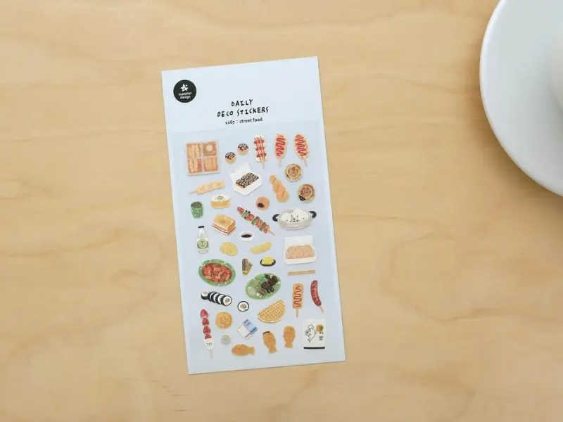 Suatelier Stickers 1167 - Street Food