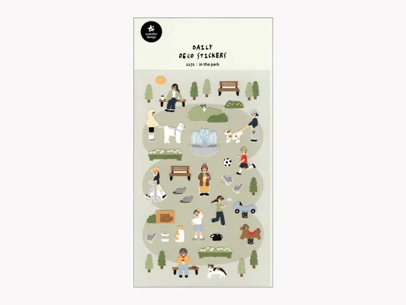 Suatelier Stickers 1172 - In The Park