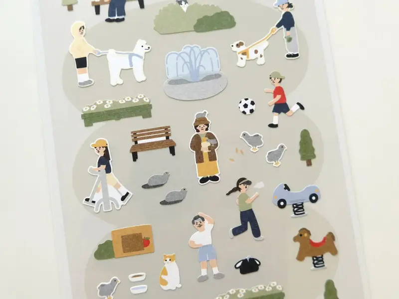 Suatelier Stickers 1172 - In The Park