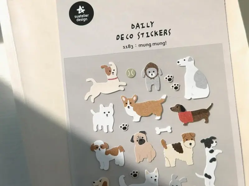 Suatelier Stickers 1183 - Mung Mung