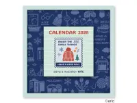 Eric Päivästä-Päivään 2026 Kalenteri - Värit