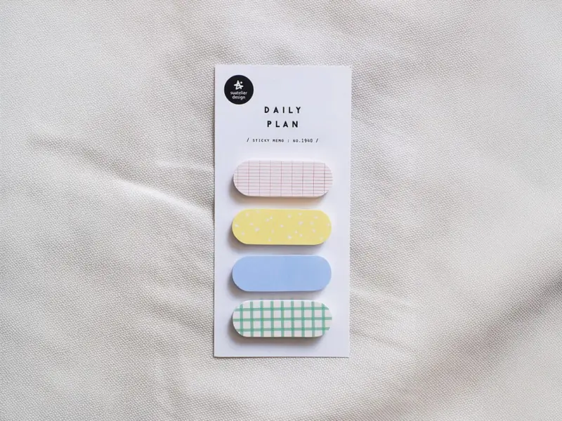Suatelier Sticky Memo Daily Plan - No.1940