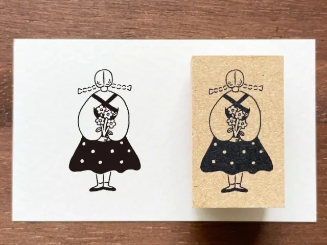Stamp Marche Rubber Stamp - A Secret Gift