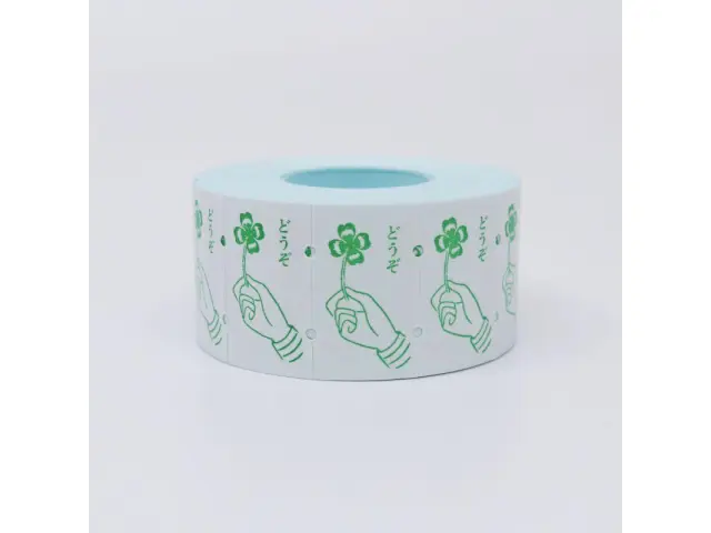 Pre-Order 36 SUBLO x Rakui Hana Label Roll Stickers - Lucky Clover
