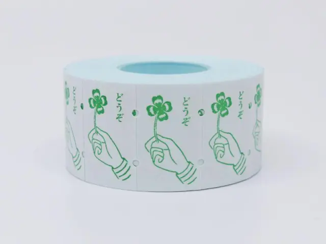 36 SUBLO x Rakui Hana Label Roll Stickers - Lucky Clover