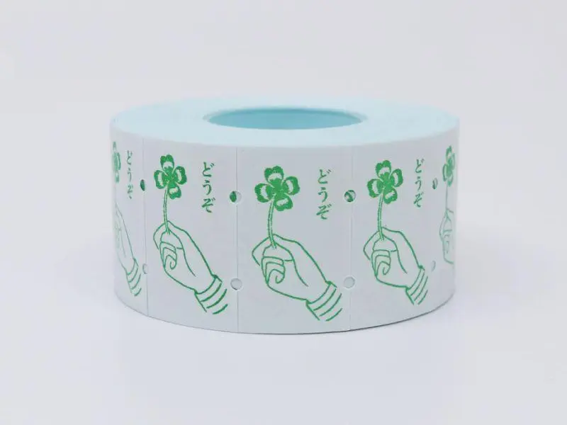 36 SUBLO x Rakui Hana Label Roll Stickers - Lucky Clover