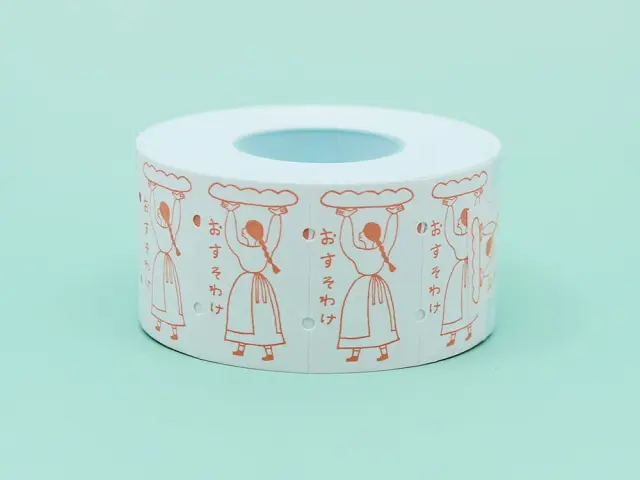 36 SUBLO x Necktie Label Roll Stickers - Sharing