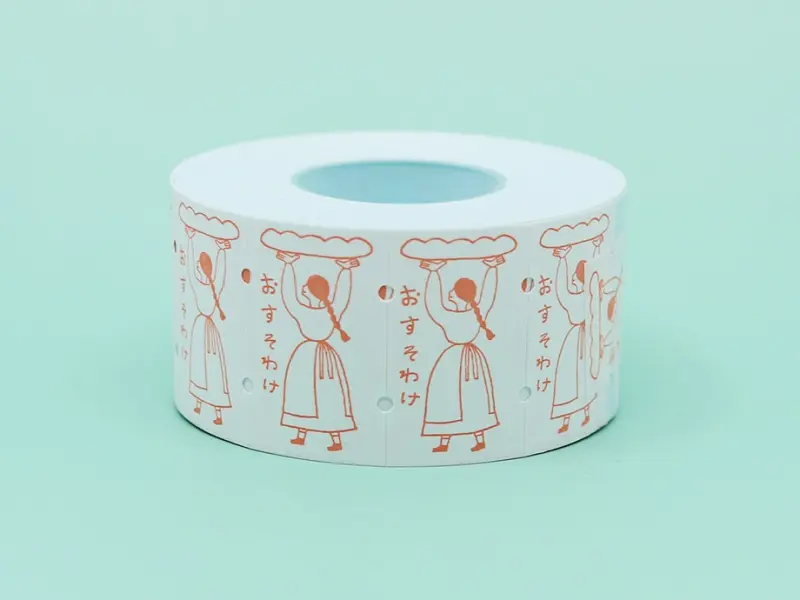 36 SUBLO x Necktie Label Roll Stickers - Sharing