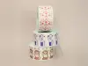 36 SUBLO x Rakui Hana Label Roll Stickers - Bear Gentleman