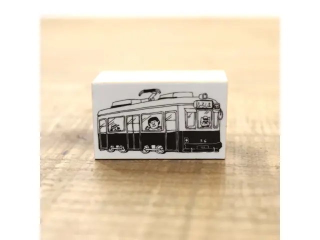 Pre-Order 36 SUBLO x Shiho Hoshino Stamp - Tram Ride