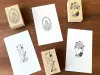 Stamp Marche Rubber Stamp - Cream Soda