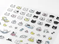 Midori Planner Stickers - Cat Pattern 4