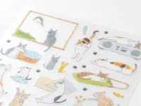 Midori Planner Stickers - Cat Pattern 2