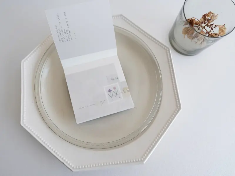Yohaku Memo Pad M173 - Garden