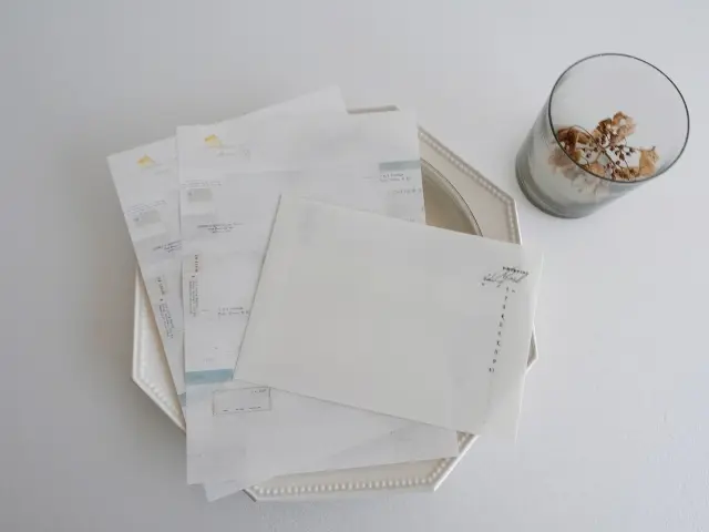 Yohaku Letter Set M176 - Monologue