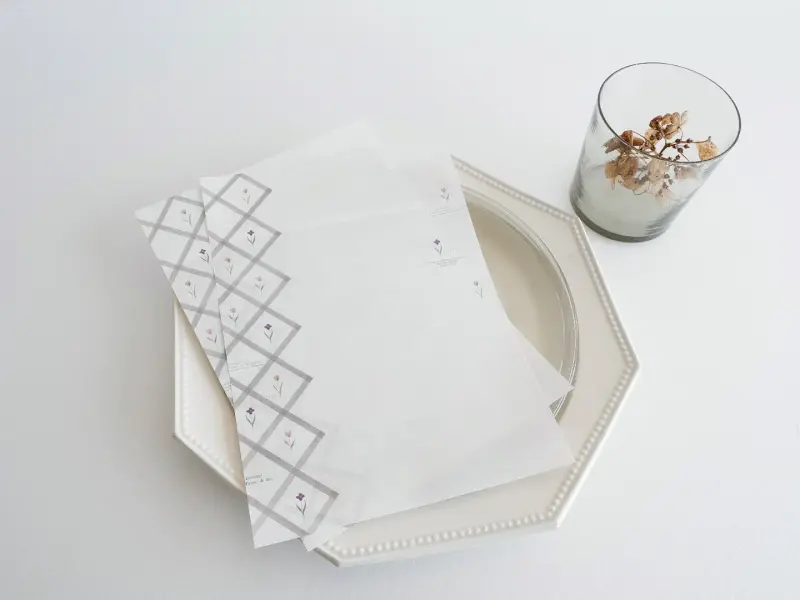 Yohaku Letter Set M177 - Music