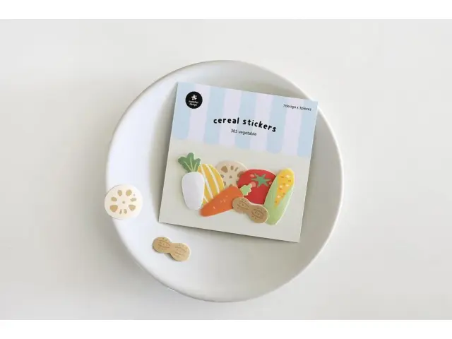 Suatelier Flake Stickers No.305 - Vegetable