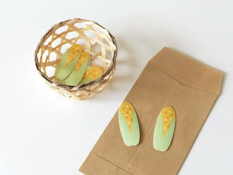 Suatelier Flake Stickers No.305 - Vegetable