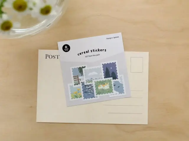 Suatelier Flake Stickers No.307 - From The Park