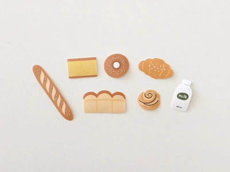 Suatelier Flake Stickers No.308 - Bakery