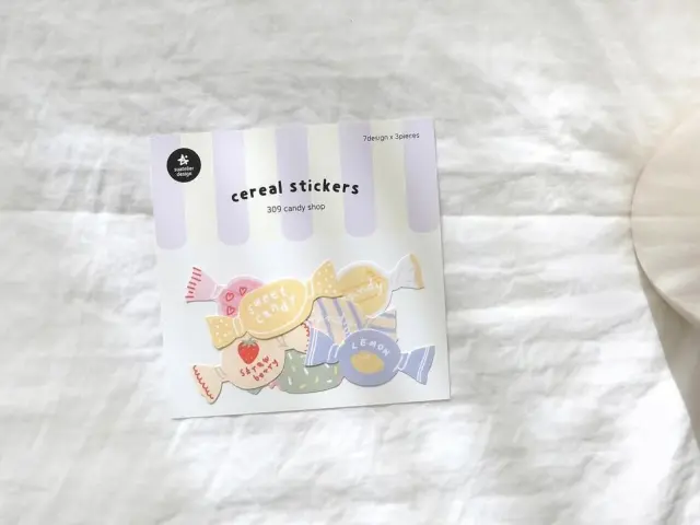 Suatelier Flake Stickers No.309 - Candy Shop