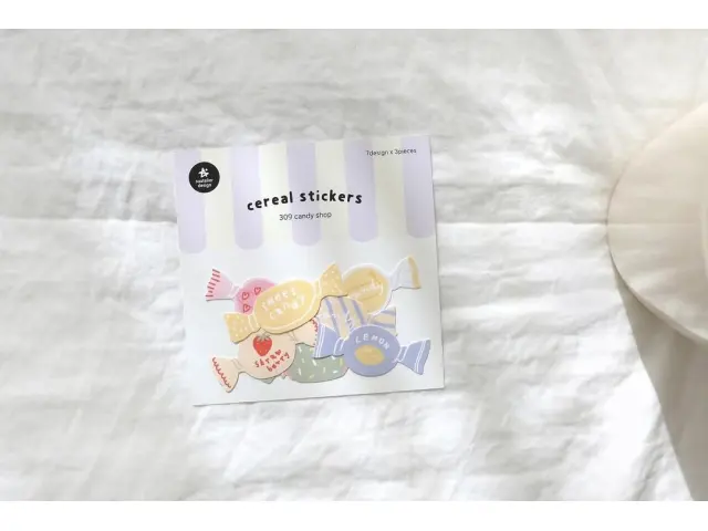 Suatelier Flake Stickers No.309 - Candy Shop