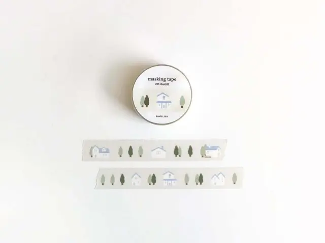 Suatelier Washi Tape 705 - Forest House