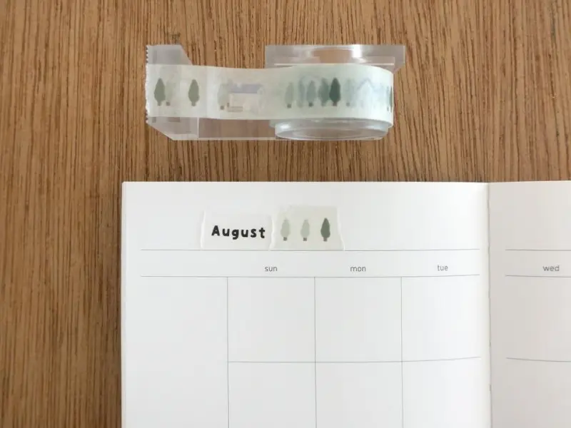 Suatelier Washi Tape 705 - Forest House