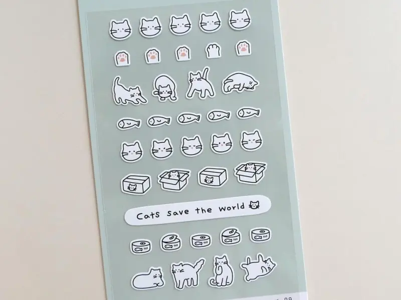 Suatelier Mini Series Planner Stickers - Deco.09