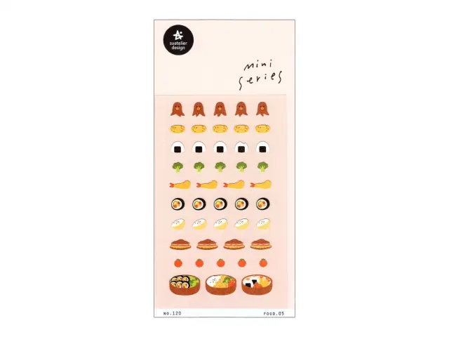 Suatelier Mini Series Planner Stickers - Food 05
