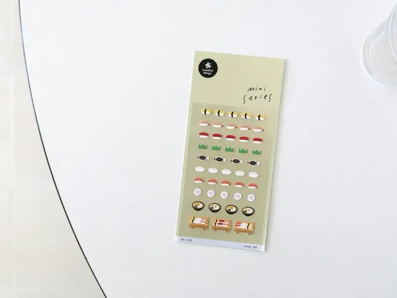 Suatelier Mini Series Planner Stickers - Food 06