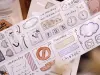 Pre-Order Xiaobaijia Kiss-Cut Washi Tape - Fragments