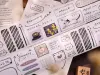 Pre-Order Xiaobaijia Kiss-Cut Washi Tape - Fragments