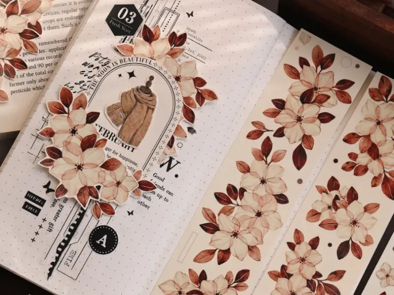 Xiaobaijia Tape  - Floral Seasons