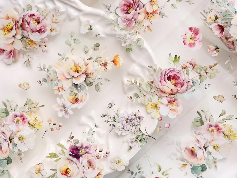 Xiaobaijia Tape - Abundant Flowers