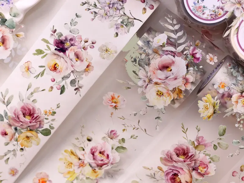 Xiaobaijia Tape - Abundant Flowers