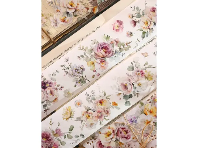 Xiaobaijia Tape - Abundant Flowers