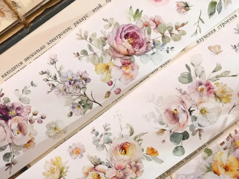 Xiaobaijia Tape - Abundant Flowers