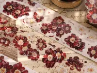 Xiaobaijia Tape - Crimson Bloom