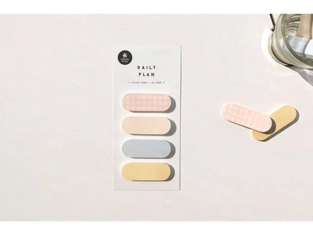 Suatelier Sticky Memo Daily Plan - No.1964