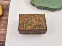 Pion Wooden Rubber Stamp Bird - Meteor