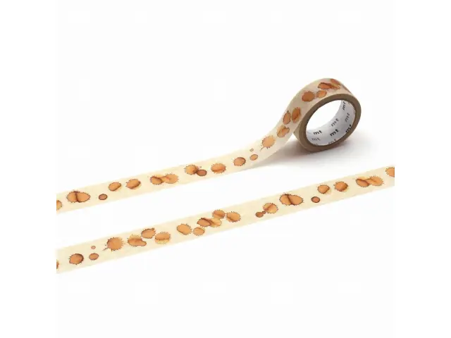 MT Upcycle Washi Tape - Coffee Stain