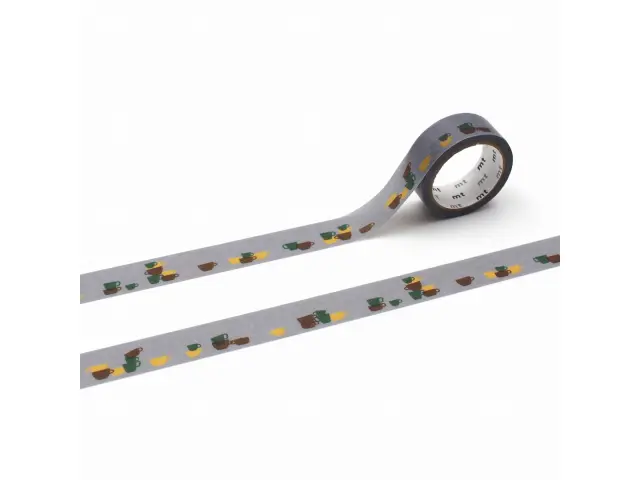 MT Upcycle Washi Tape - Overlapping Teacups